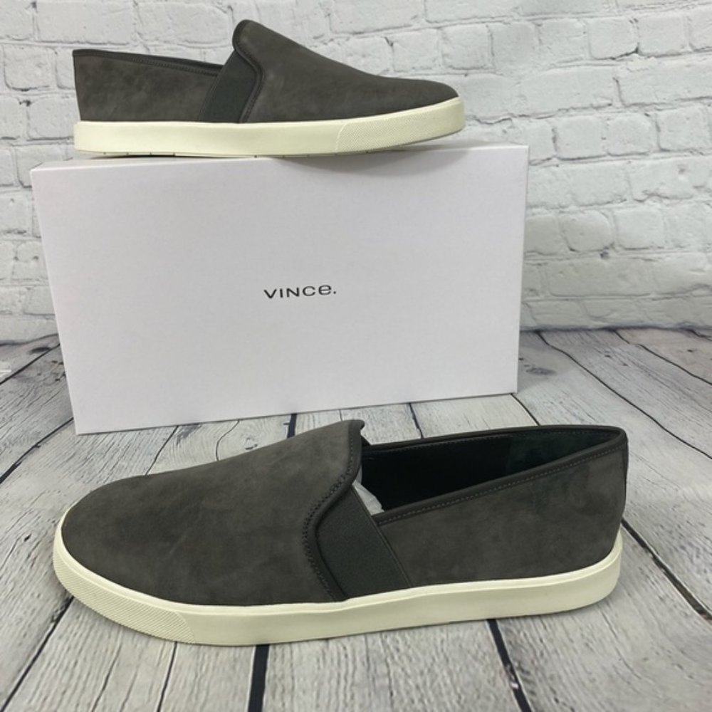 Vince Preston Suede Slip-On Sneaker